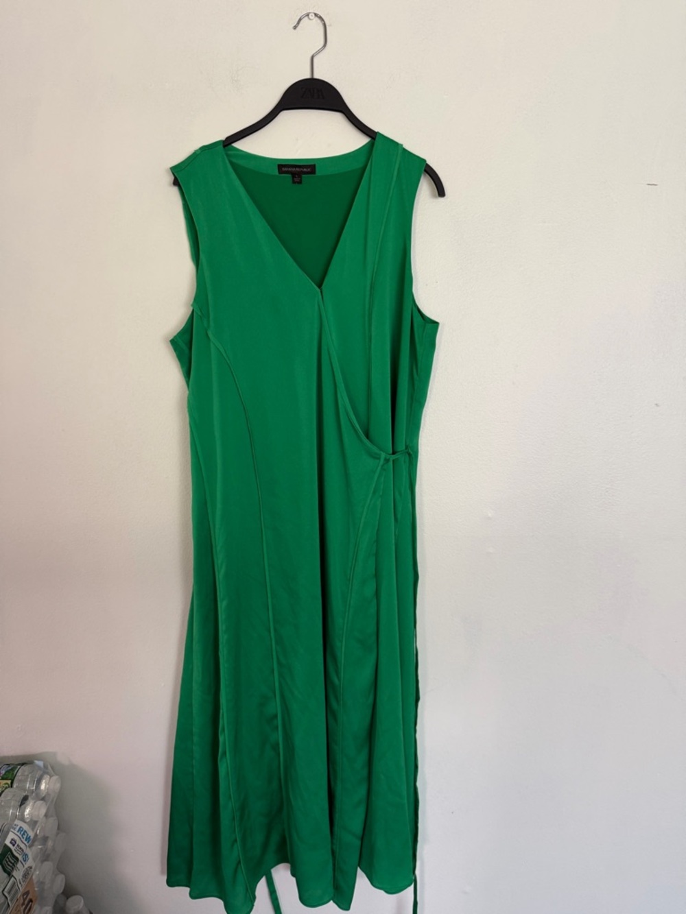 Banana Republic Emerald Green Sleeveless Maxi Dress